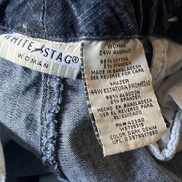 White Stag Plus Size  Cropped Jeans- Size 24W - Picture 2 of 7